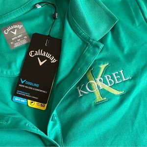 Callaway Korbel golf shirt